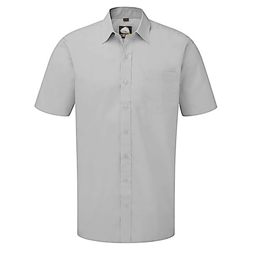 ORN Manchester Premium Short Sleeve Shirt Silver